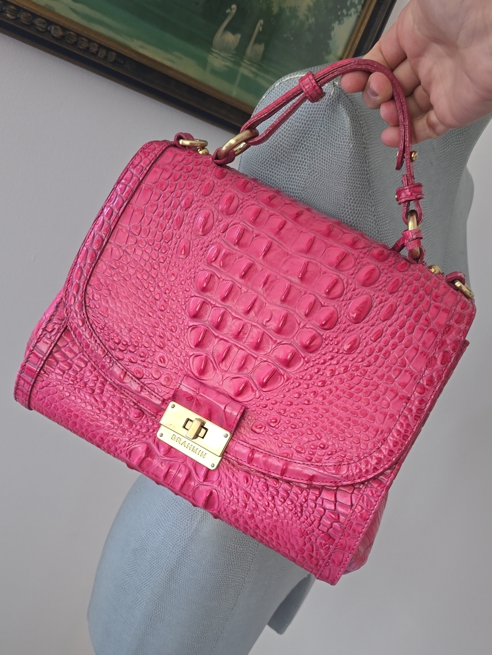 Brahmin | Phoebe Tafetta Lady Satchel